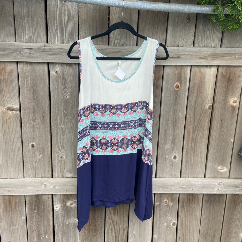 Tank Top Sleeved Dress